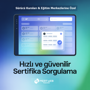 Sertifika Yönetim ve Doğrulama Sistemi – PDF Destekli