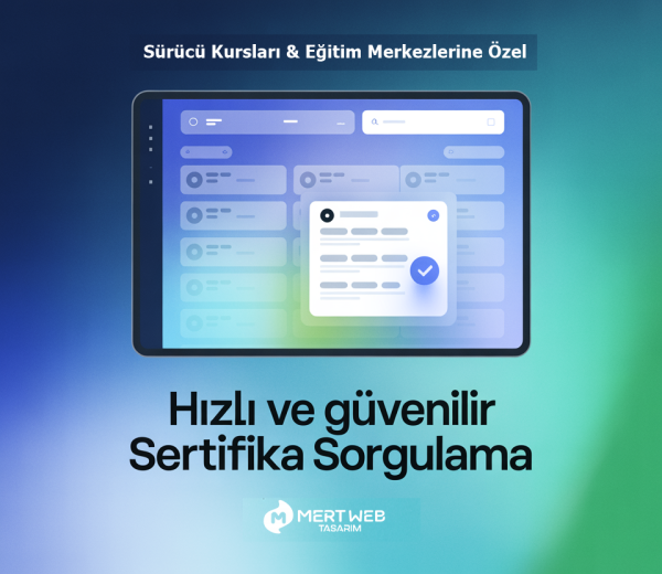Sertifika Yönetim ve Doğrulama Sistemi – PDF Destekli