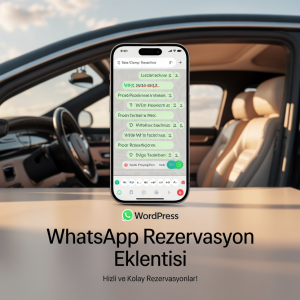 Transfer Firması WordPress Whatsapp Rezervasyon Eklentisi